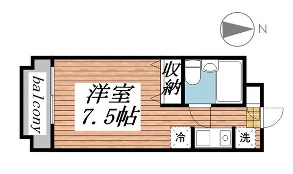 メゾン・ド・アエロスターの物件間取画像